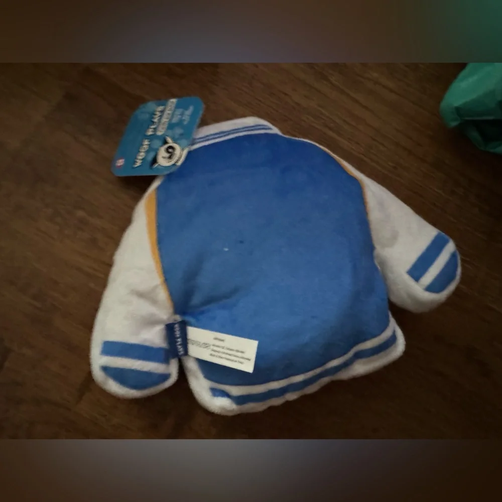 Olympic Games Letterman Jacket L Dog toy new w/ tags Woof Pack like Bark Box